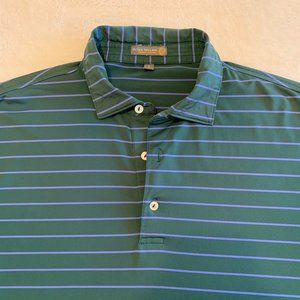 Peter Millar Summer Comfort Polo Golf Shirt - Large